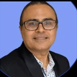 Photo of Mr. Tarang Vyas who was completed Branding and Advertisement course and he is implementing his skills for his business.